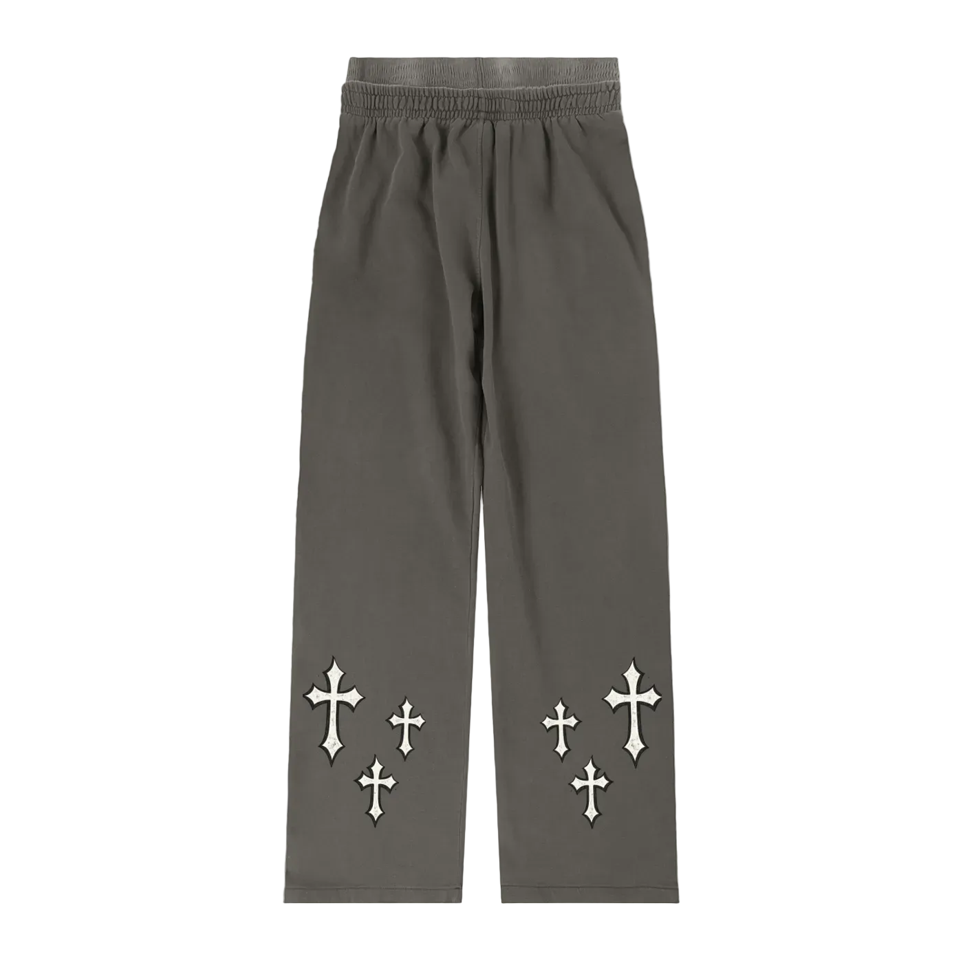 Woman's High Waste Vintage Washed Pants