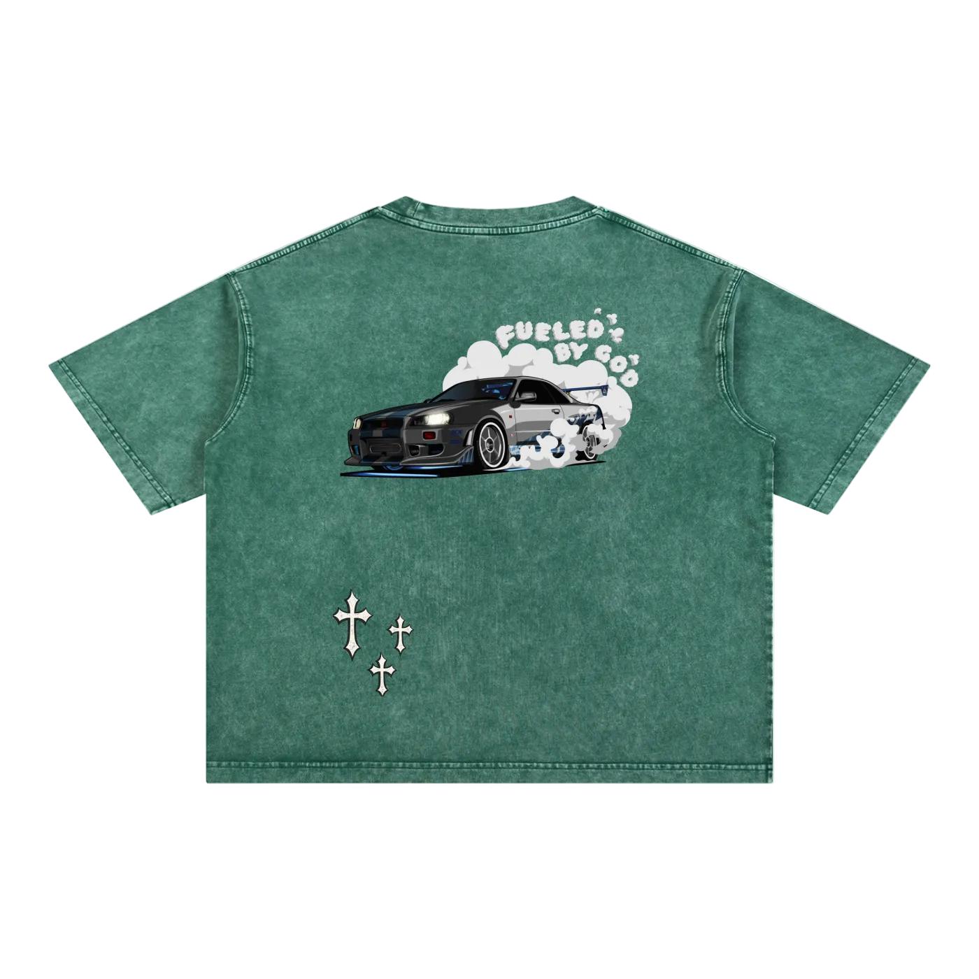 R34 Mineral Wash Boxy Tee