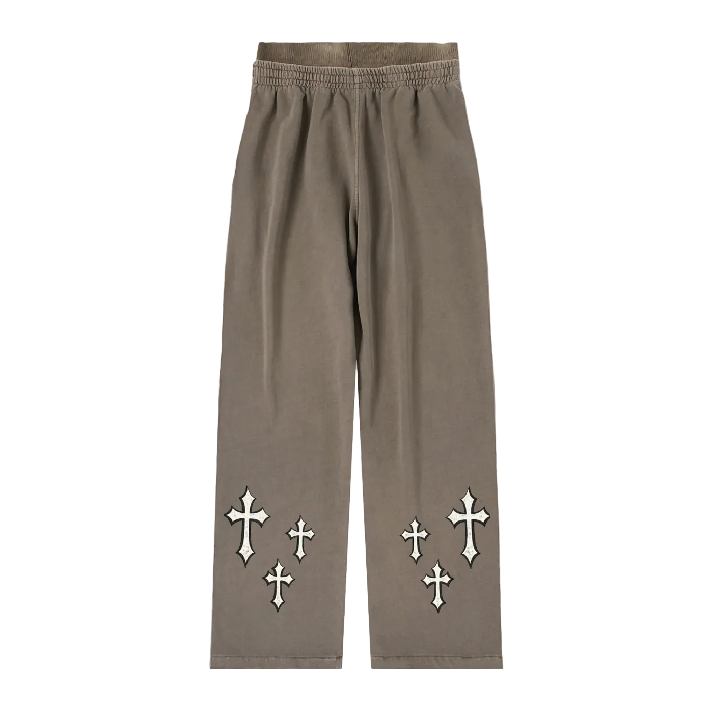 Woman's High Waste Vintage Washed Pants