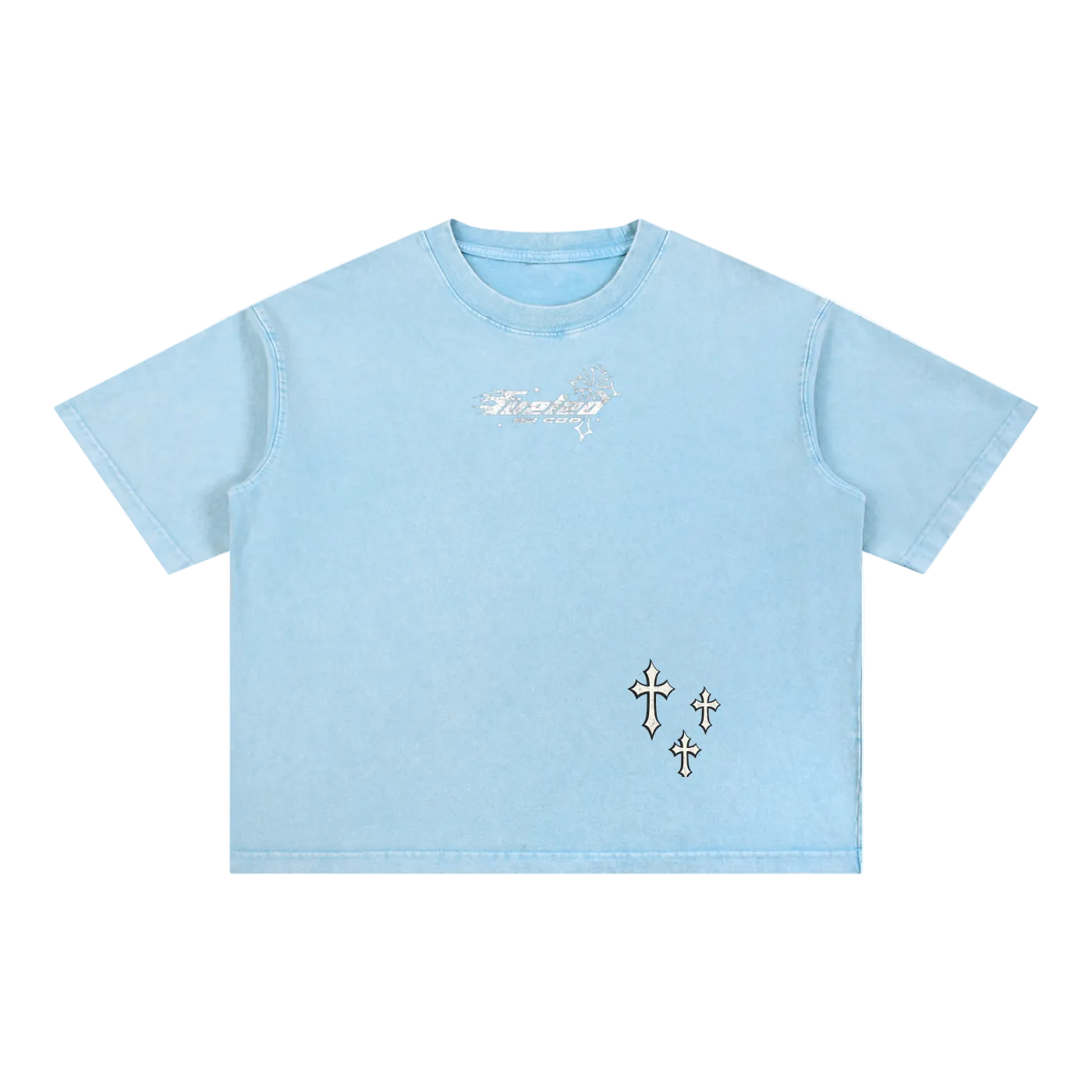 R34 Mineral Wash Boxy Tee