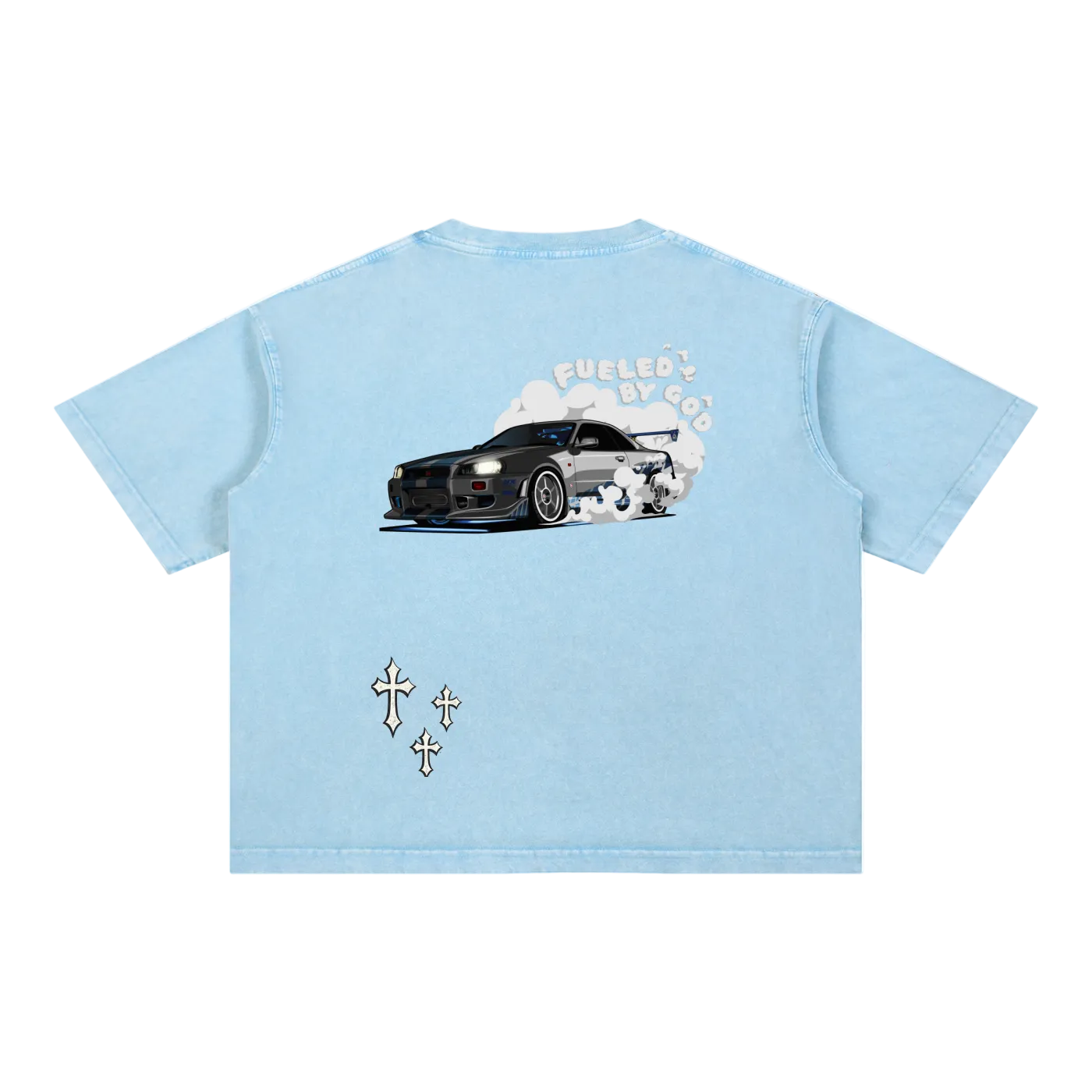 R34 Mineral Wash Boxy Tee