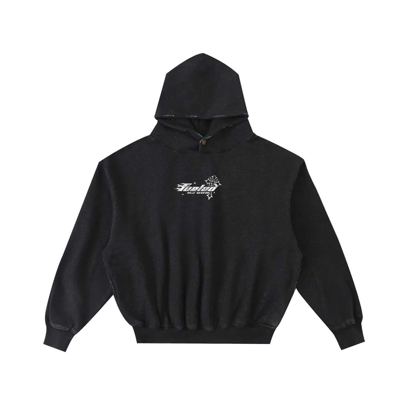 Ezequiel 36:26 Frayed Fleece Hoodie