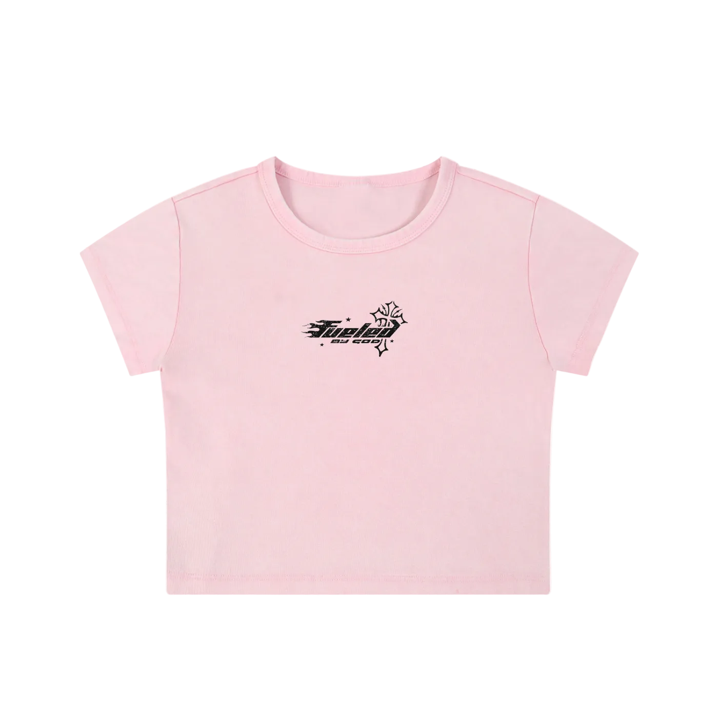 Woman's Jesus Cross Snow Washed Top