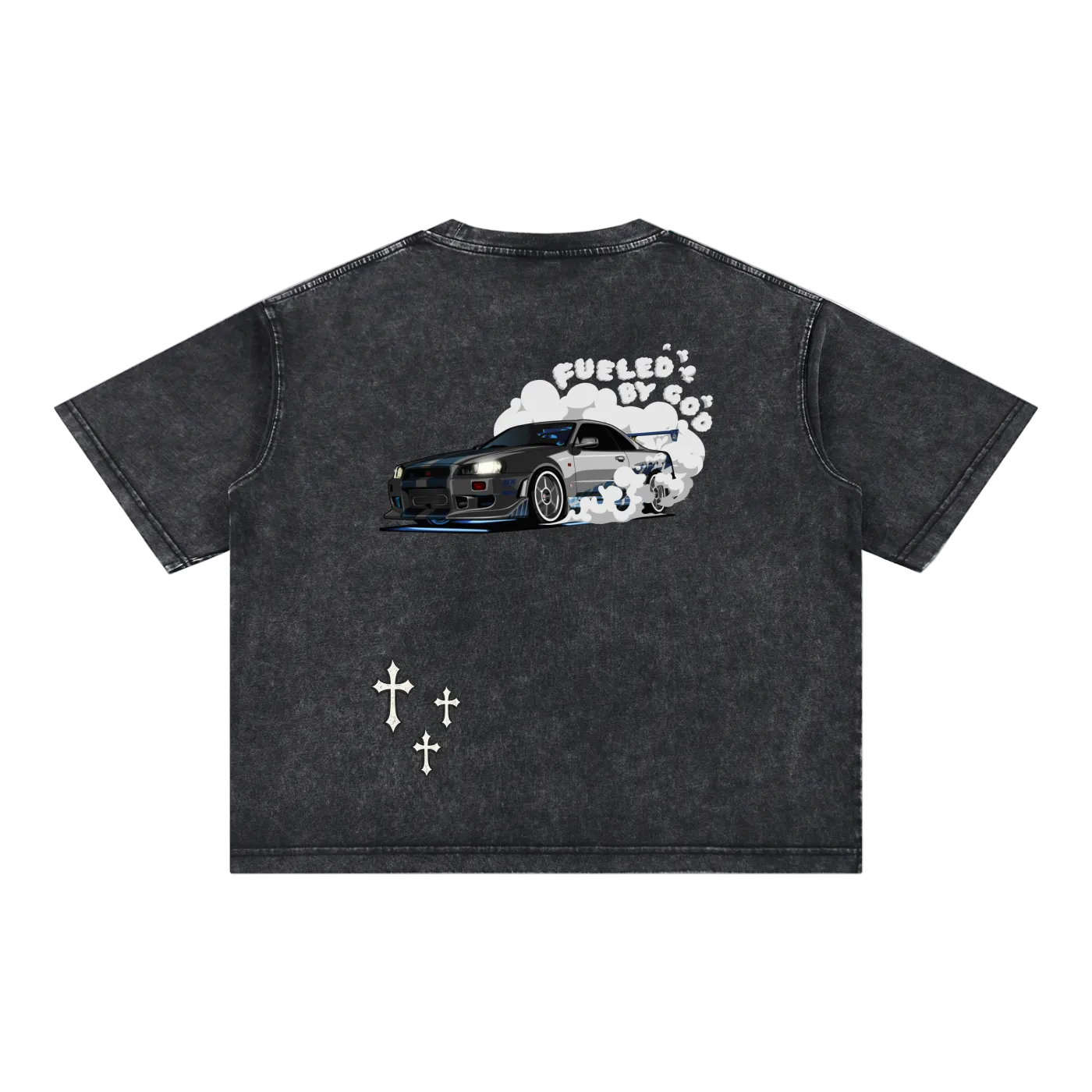 R34 Mineral Wash Boxy Tee