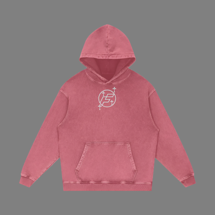 G35 Acid Wash Oversize Hoodie - 420 GSM