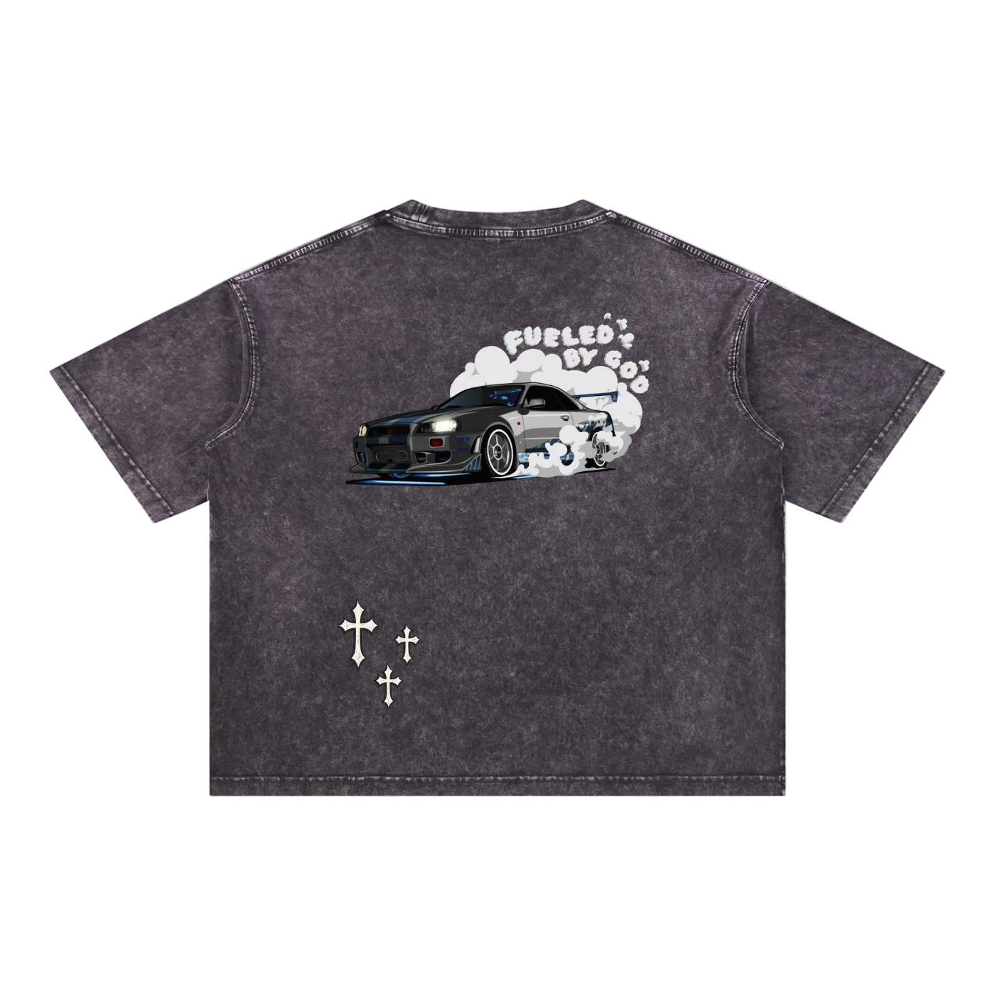 R34 Mineral Wash Boxy Tee