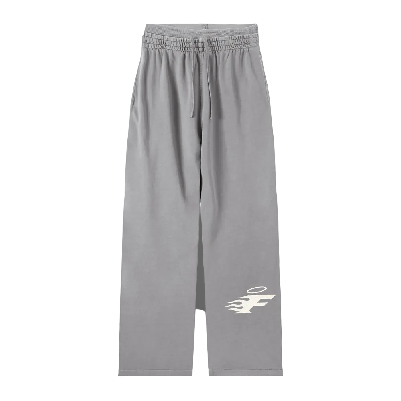 Woman's High Waste Vintage Washed Pants