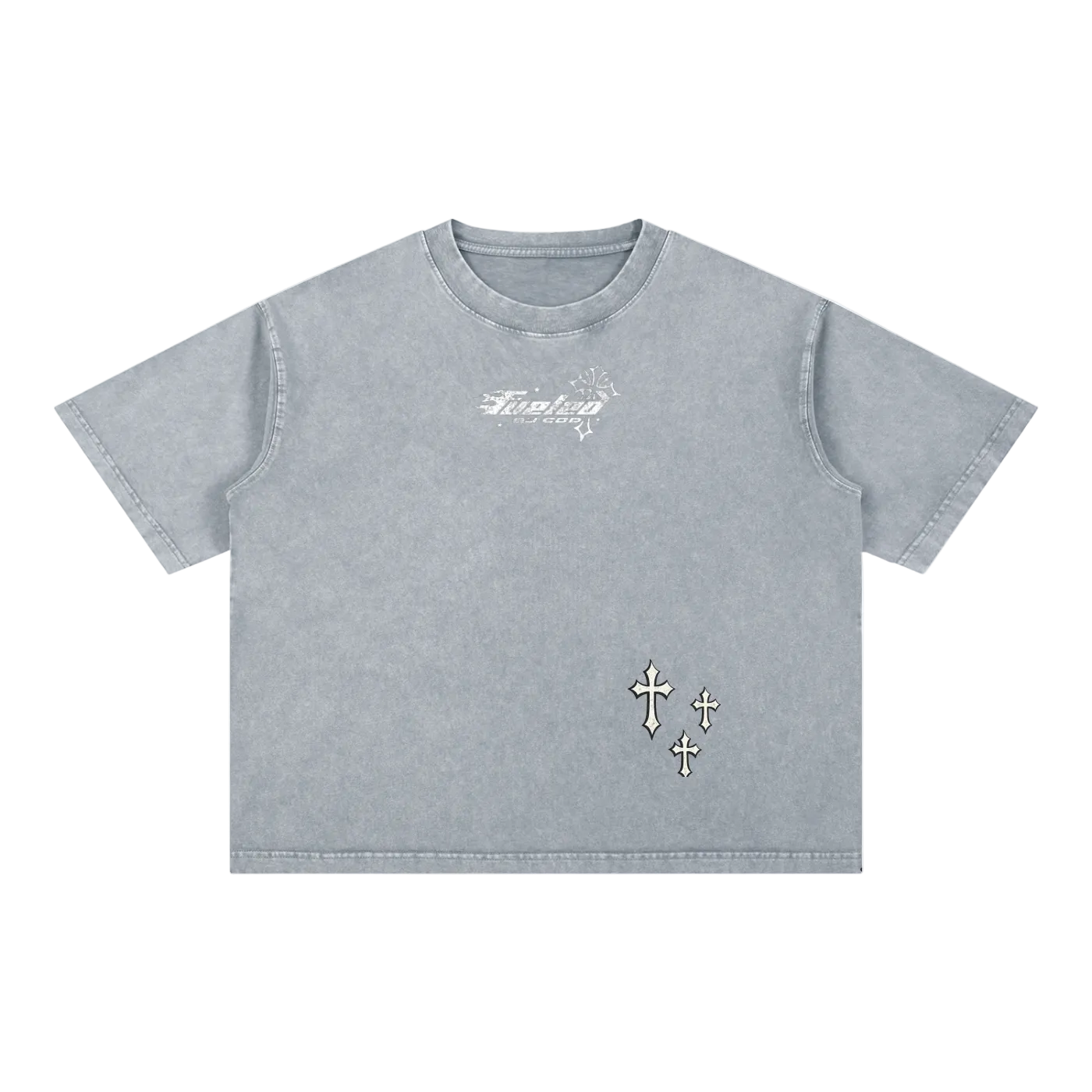 R34 Mineral Wash Boxy Tee
