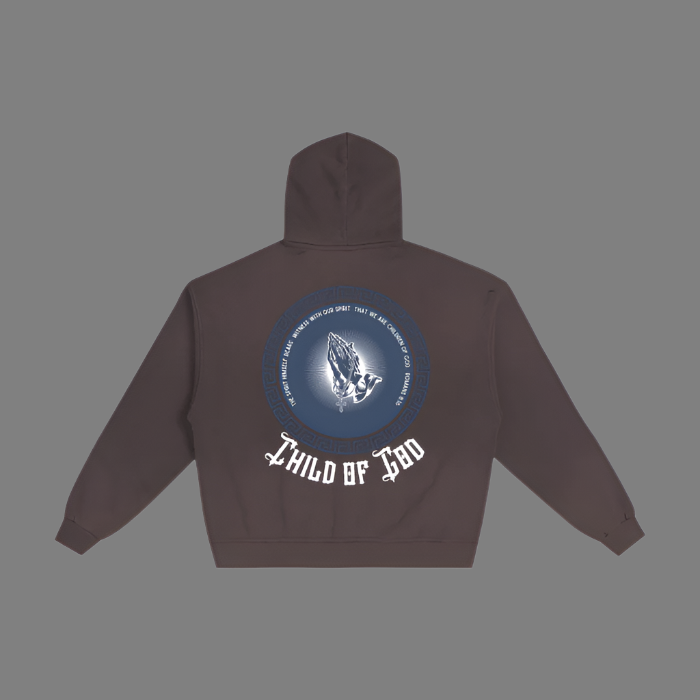 Child Of God Sunfade Zip Hoodie - 420 GSM