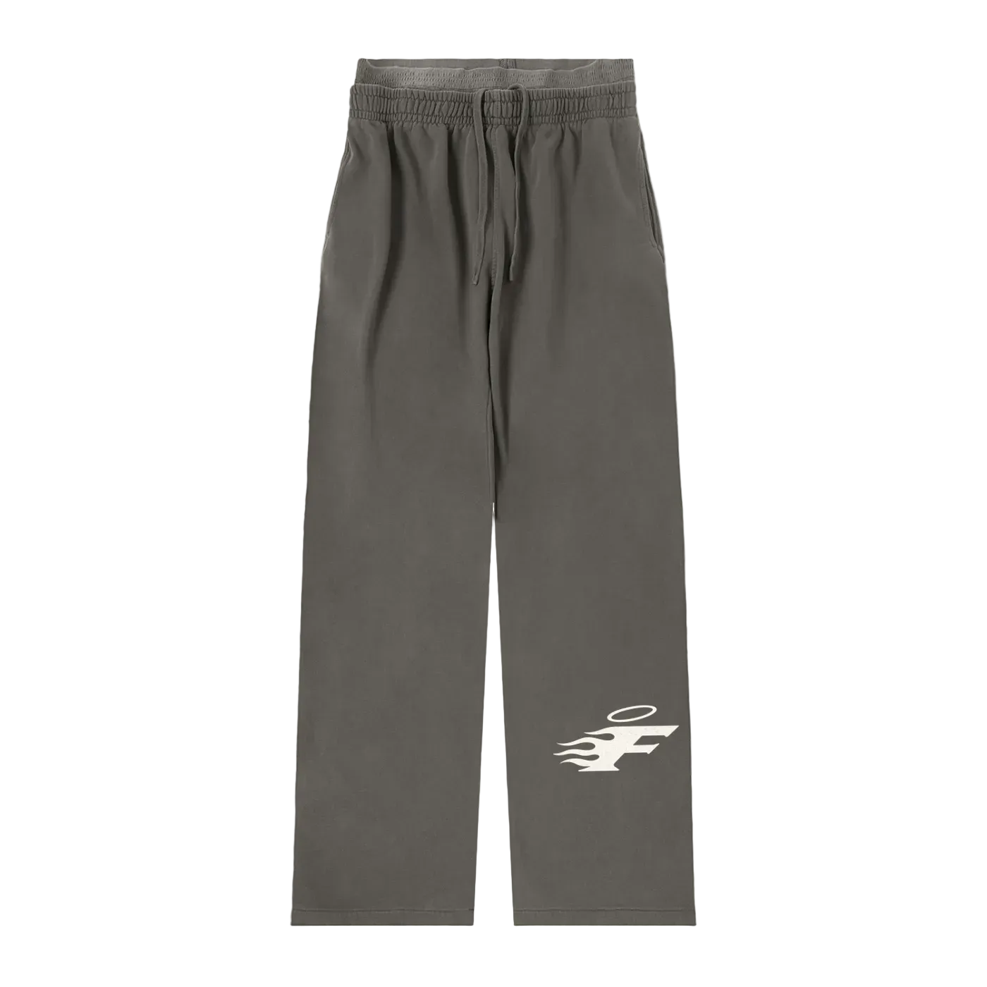 Woman's High Waste Vintage Washed Pants