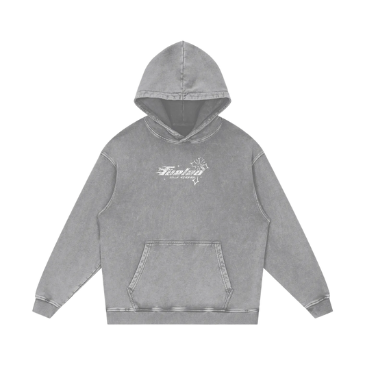 G35 Acid Wash Oversize Hoodie - 420 GSM