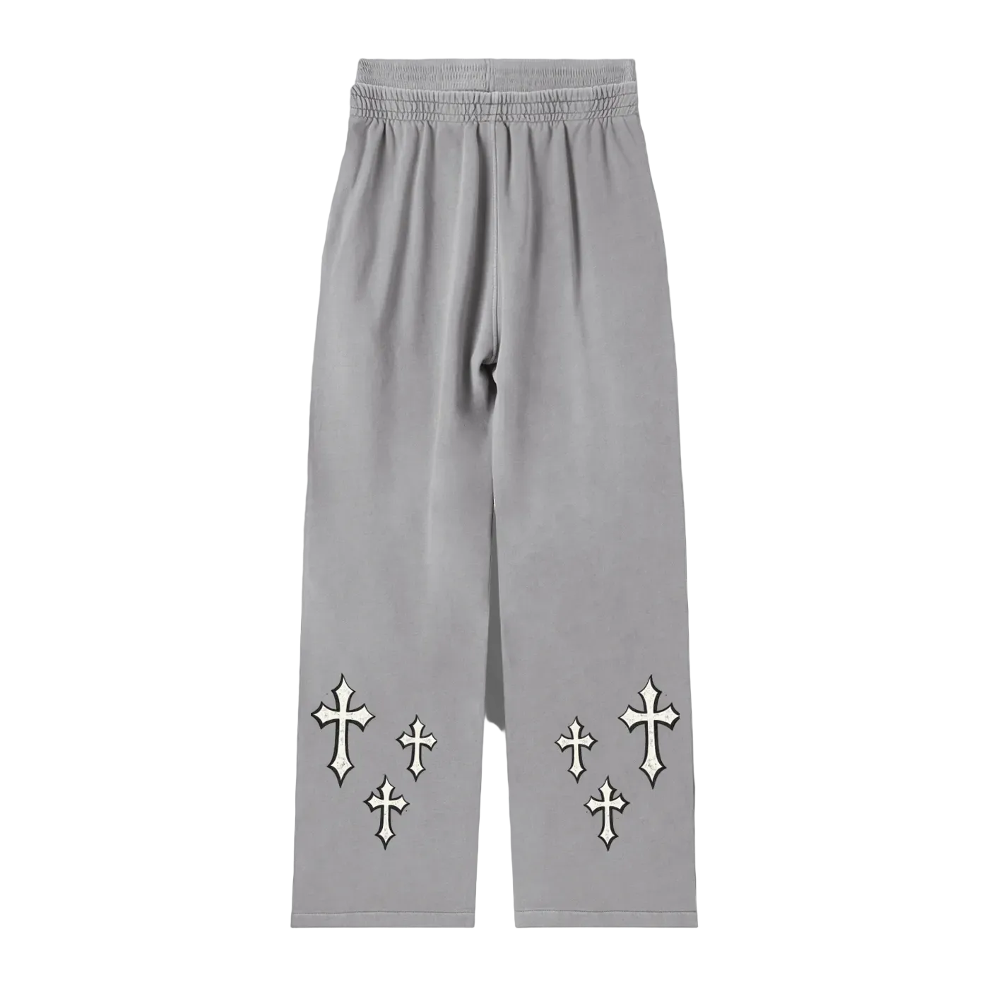 Woman's High Waste Vintage Washed Pants
