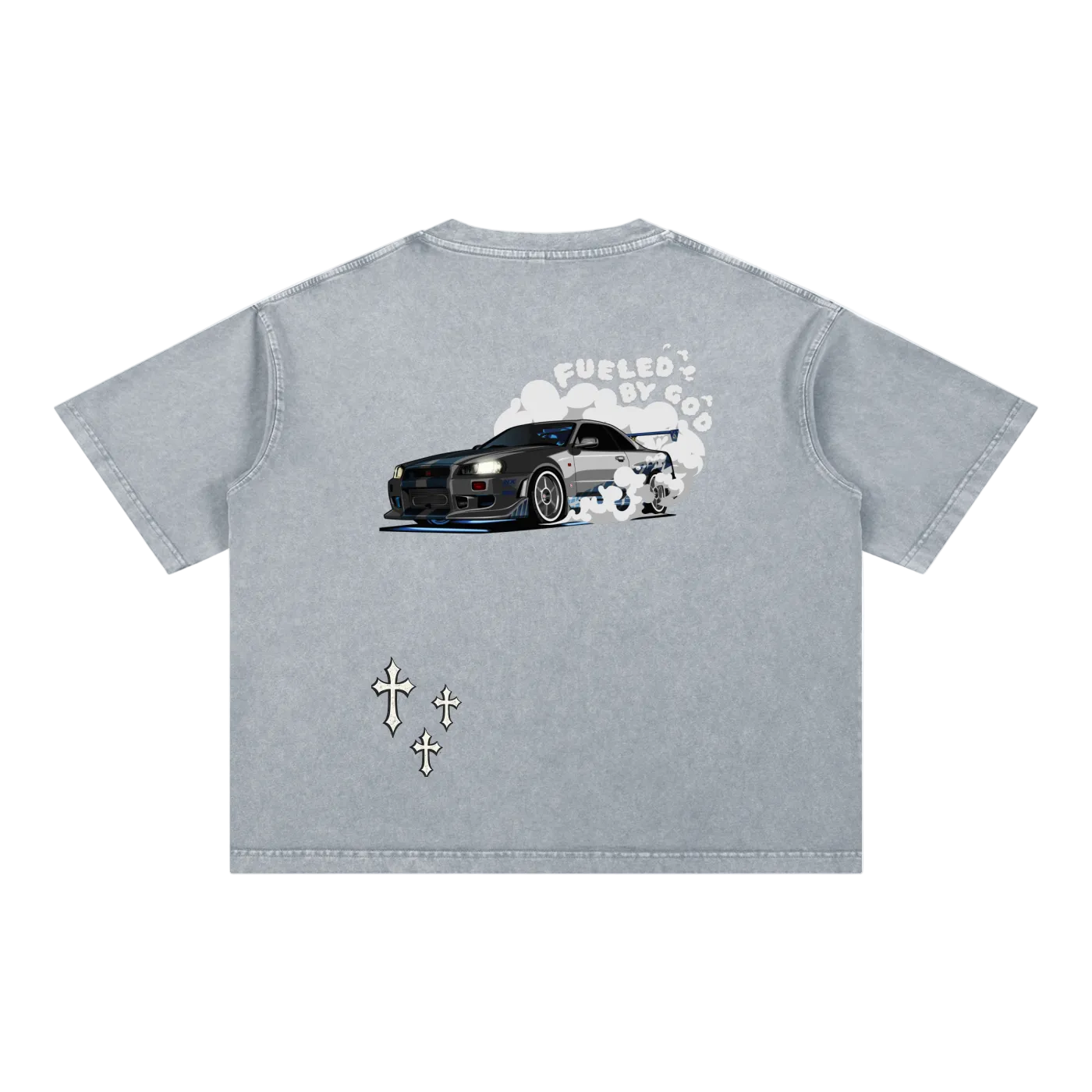 R34 Mineral Wash Boxy Tee